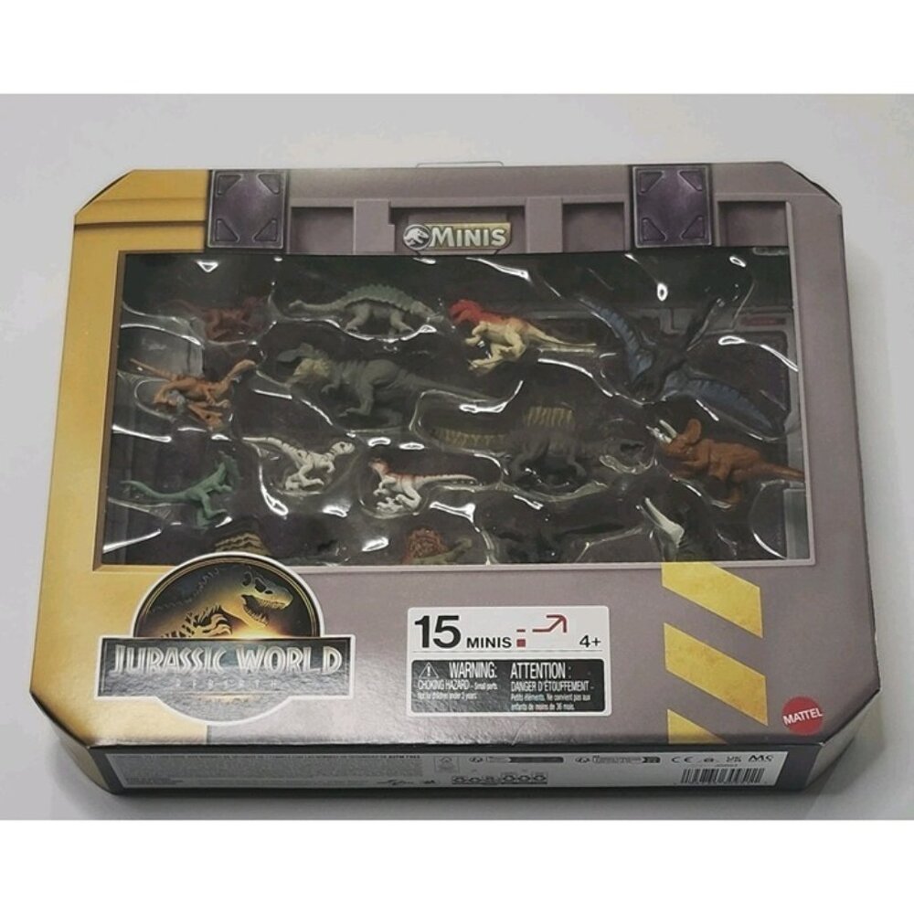 Mattel Jurassic World: Rebirth Mini Dinosaur 15-Pack